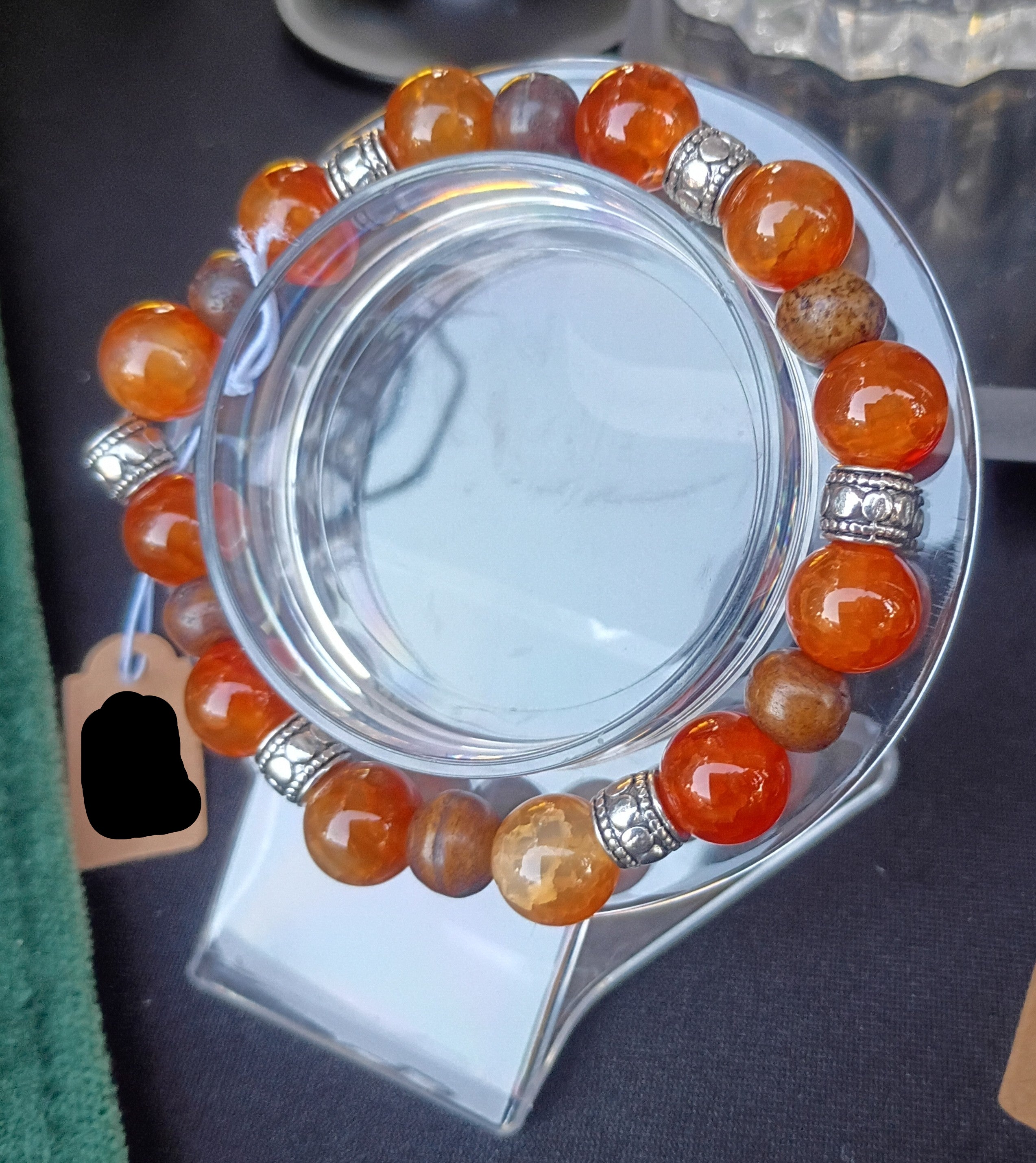 Emberstone Agate Bracelet